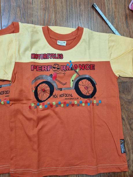 B1709 tričká, motorky, 128