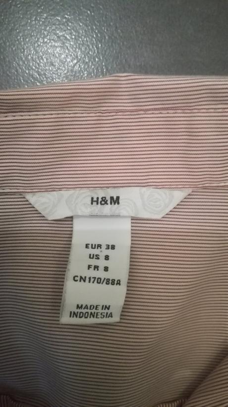 Krásna h&m blúzka, h&m,38