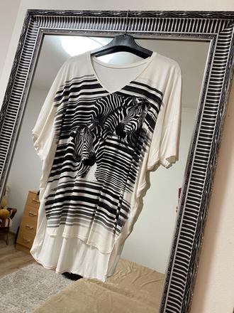 Oversize tričko zebra, 36