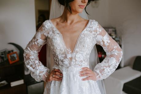 Predám svadobné šaty vo veľkosti 34/36, 36