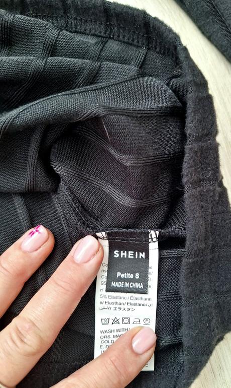 Svetrove šaty shein č.s, s