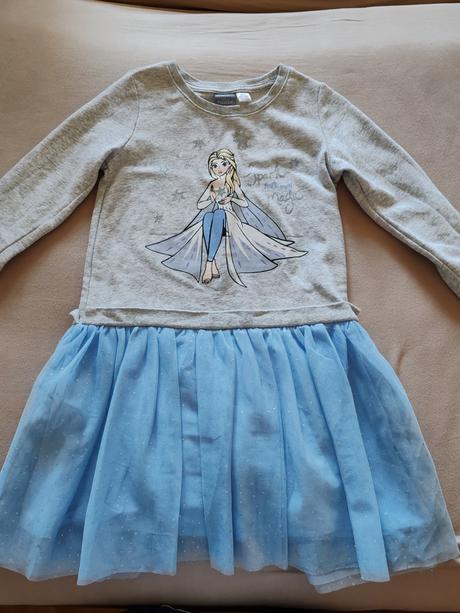 Teplé šaty frozen, lupilu,116