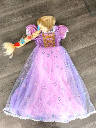 Kostym rapunzel 146 - 152, 