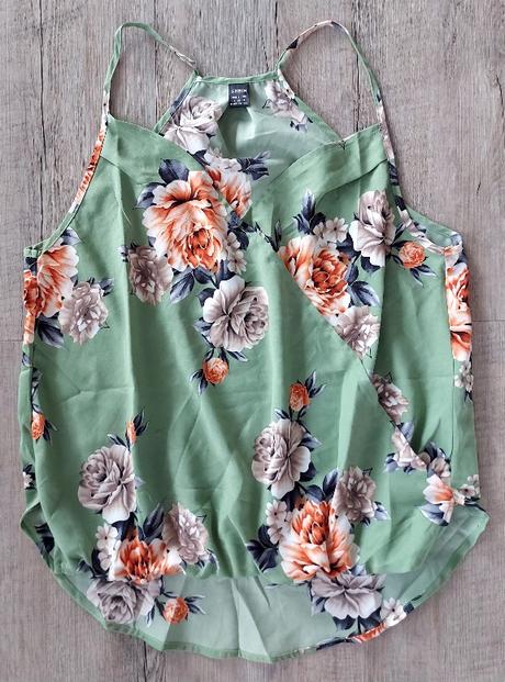 Zelený top shein, 36