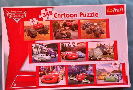Puzzle disney cars 180 trefl 41 x 27 cm, 