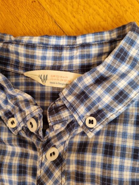 Chlapčenská košela, h&m,122