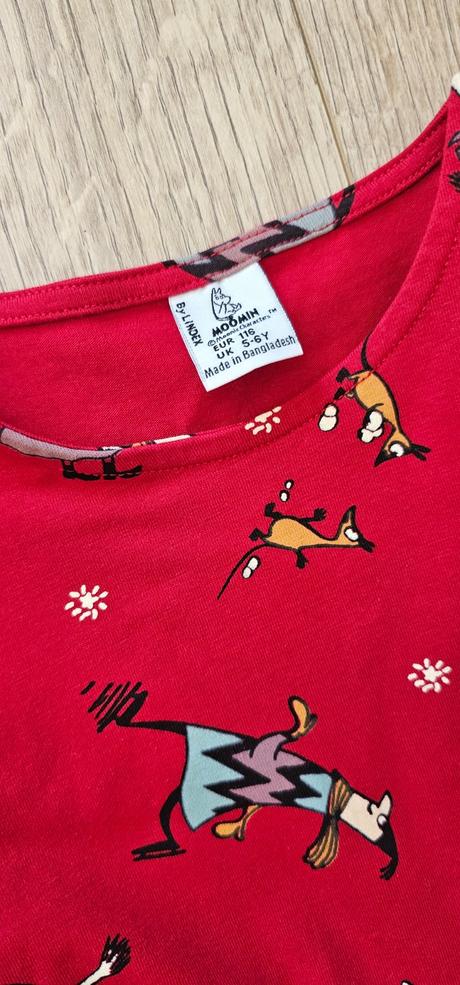 Šaty moomin, lindex,116