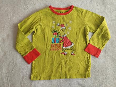 Vianočné tričko grinch veľ.104, 104