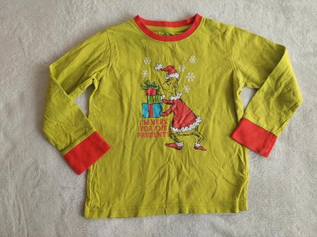 Vianočné tričko grinch veľ.104, 104