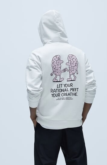 Mikina jeremyville, zara,m