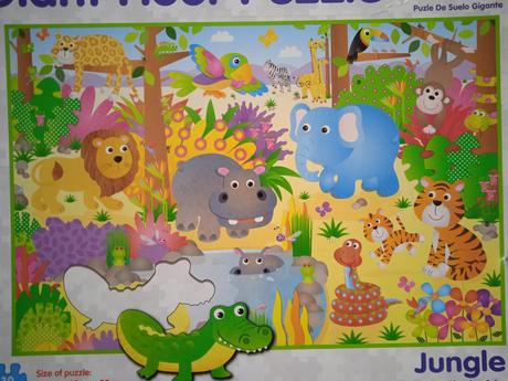 Giant floor puzzle - jungle,