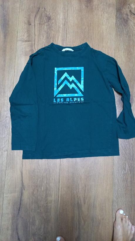 Tricka dlhy rukav 7ks, h&m,146