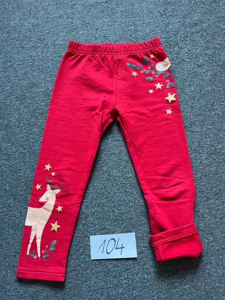 Zateplene vianočné leginy, pepco,104