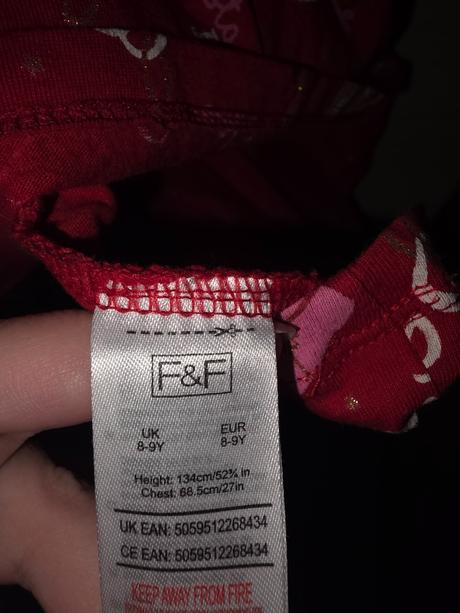 Šaty vianocne, f&f,134