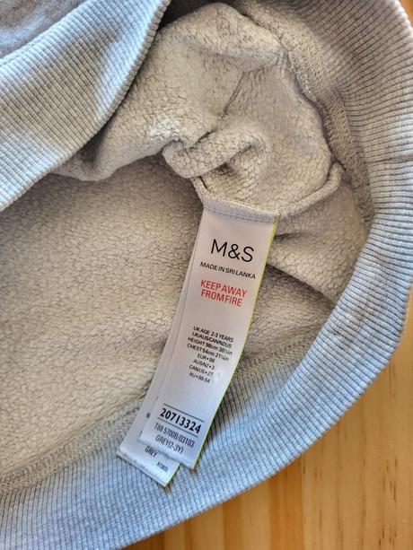 Mikina m&s 98 na 2-3 roky, marks & spencer,98