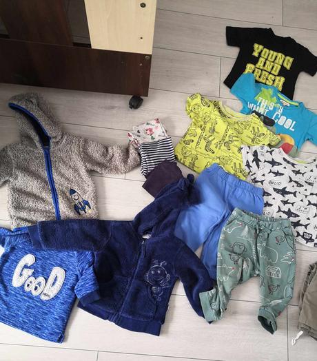 Balík oblečenia 74,80,86, 68–80