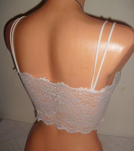 Push up braletka romanticka, s