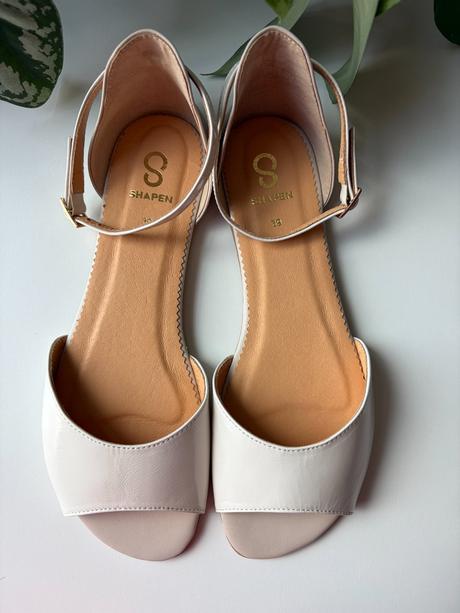 Shapen barefoot sandálky lily 3.0 beige, veľ.39r, 39