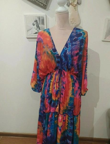 Šaty v boho štýle, l / m / s