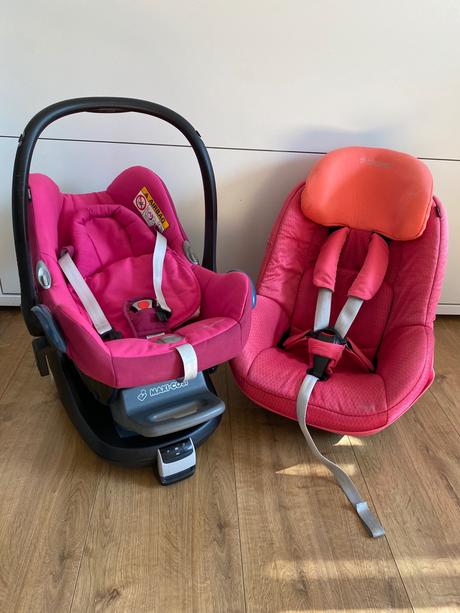 Komplet vajíčko, autosedačka a isofix maxi-cosi, maxi cosi