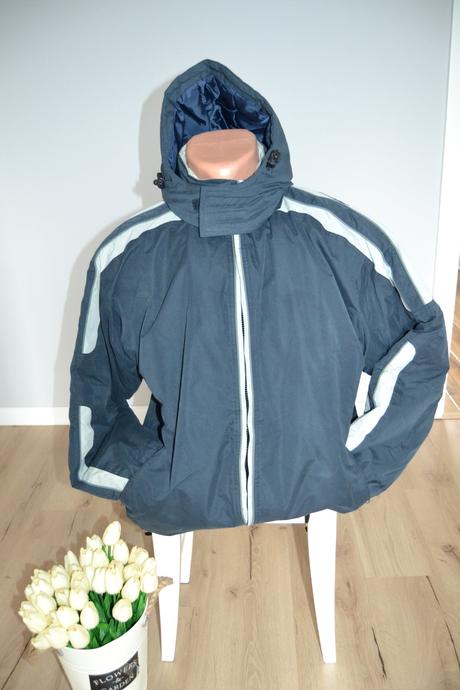 Pánska zimná bunda s kapucňou, veľkosť m, m