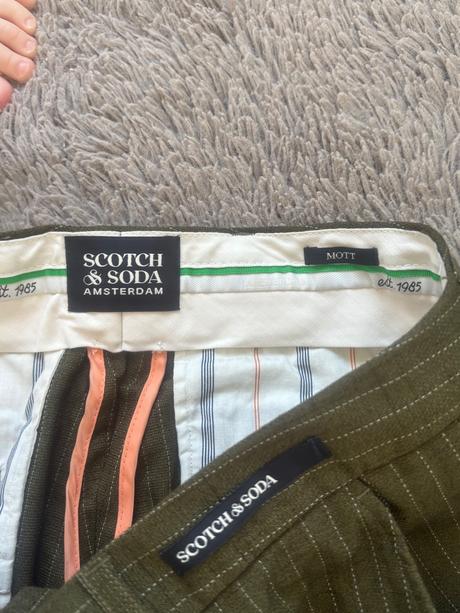 Scotch & soda pánske nohavice 29/32, m