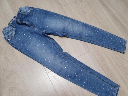 Dievčenské rifle, denim co,140