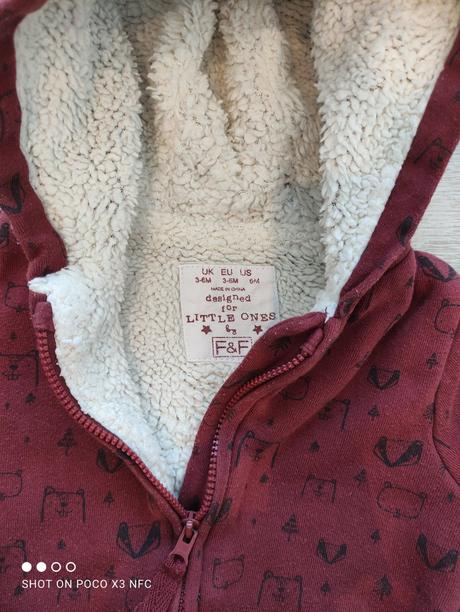 2+1 teplá mikina, f&f,68