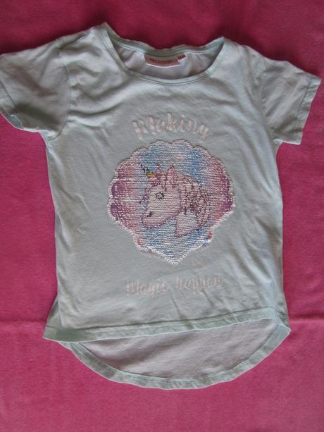 Tričko poníkom premieňacie - málo nosené, takko,134