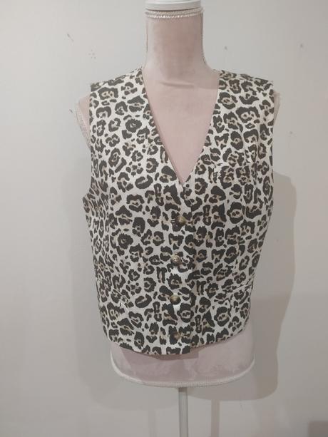 Ľanová vesta, sinsay,l