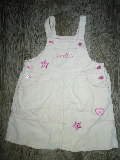 Menčestrové šaty, next,80