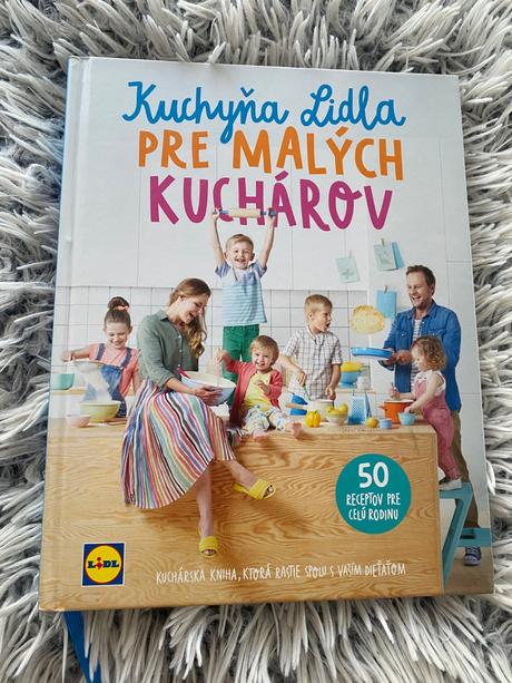 Kuchárska kniha kuchyňa lidla pre malých kuchárov,