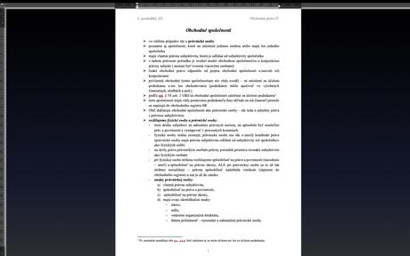 Skriptá - právo pre 1. ročník mgr. štúdia,