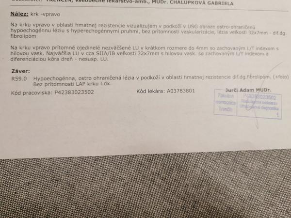 Aký je záver môjho sona krku?