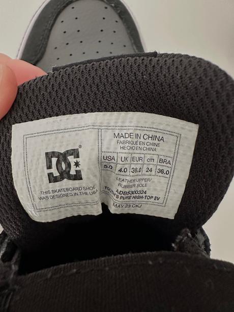 Dc chlapčenské tenisky 36, dc,36