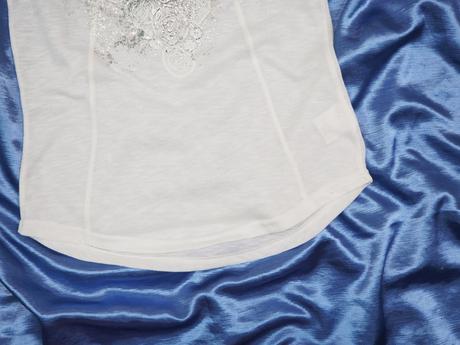 Luxusný biely top tramontana, 40