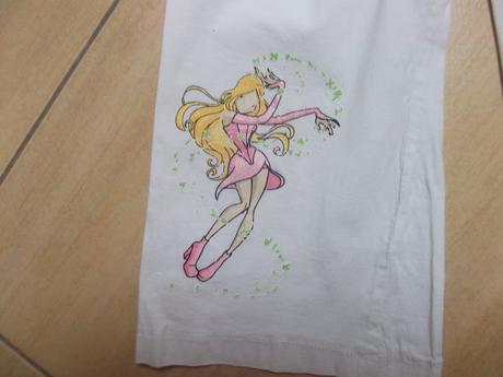 Nohavice s potlačou , 110