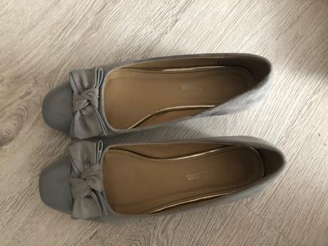 Topánky s nízkym podpätkom, 38