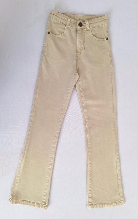 Nohavice béžovo-krémové, pompdelux,140