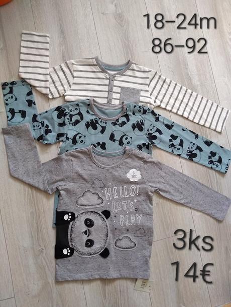 Detské veci z anglicka výpredaj ceny za 1/2, 104–116 / 122–134 / 68–80 / 86–98