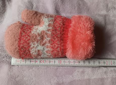 Teplé palčiaky č.110/116, 110