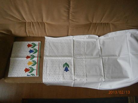 Nepoužitá postelná súprava 1+1, šírka (cm): 85,dĺžka (cm): 130