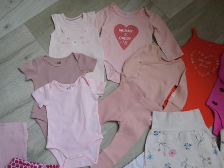 Balík oblečenia pre dievčatko 50/80 0/18 mesiac,