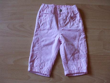 Podšité nohavice - super prepracované, h&m,62