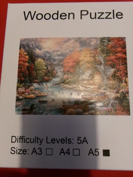 Drevené puzzle, 