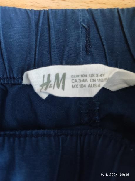 Kraťasy pre chlapca 104, 104