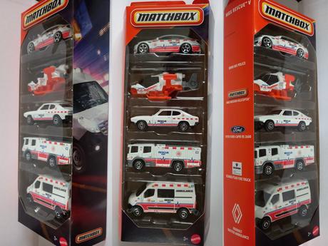 Matchbox - rescue v. - 5 pack,