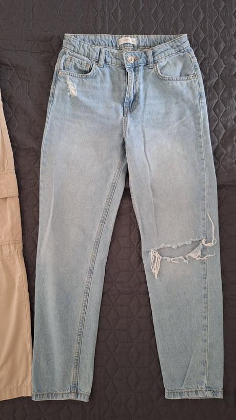 3x nohavice/rifle, v. 146, h&m,146