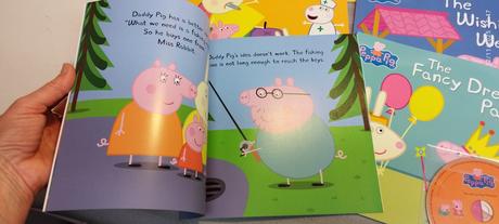 Peppa pig - taštička zošitkových kníh s cd,