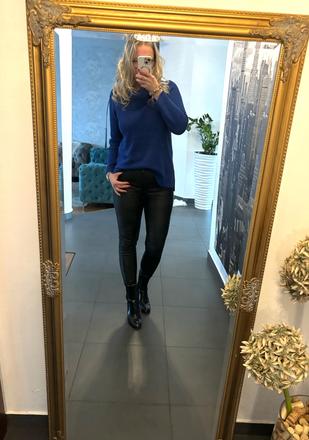 Pogumované nohavice pull & bear v. 38, pull&bear,38